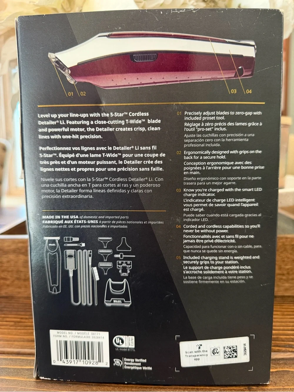 Wahl brand new